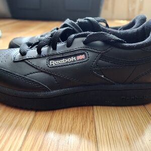 Reebok Kids Black Low-Top Sneakers